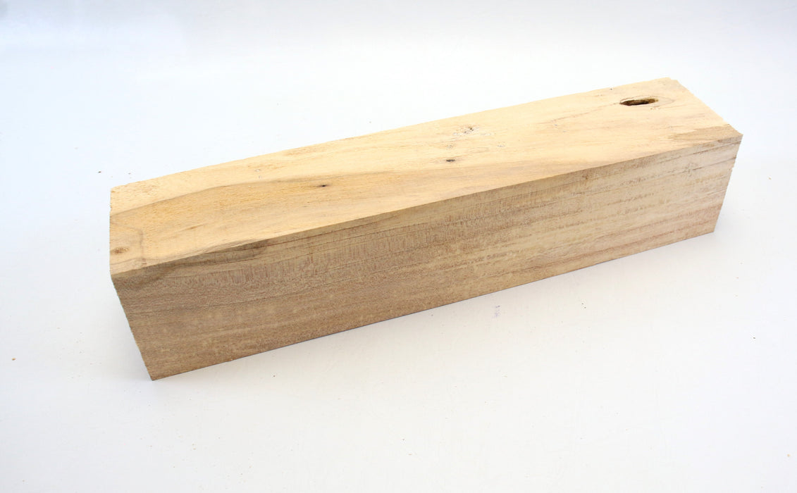 Maple Spalt Peppermill, Figured, 13.0" x 2.8" x 2.8" Thick - Stock #42388