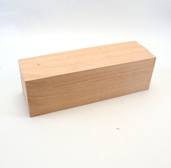 Maple Spalt Peppermill, Figured, 10.2" x 3.1" x 3.1" Thick - Stock #42389