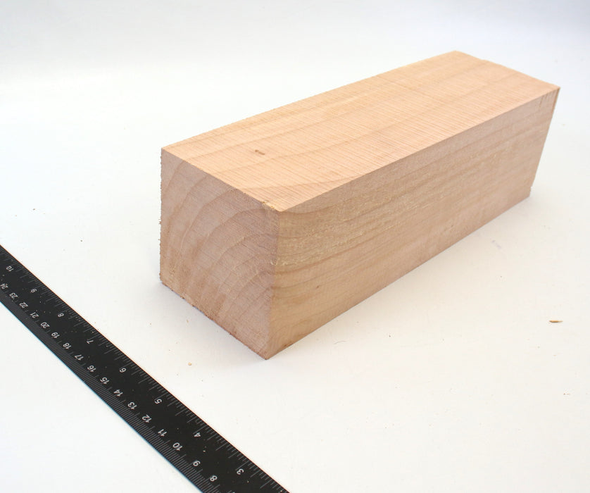 Maple Spalt Peppermill, Figured, 10.2" x 3.1" x 3.1" Thick - Stock #42389