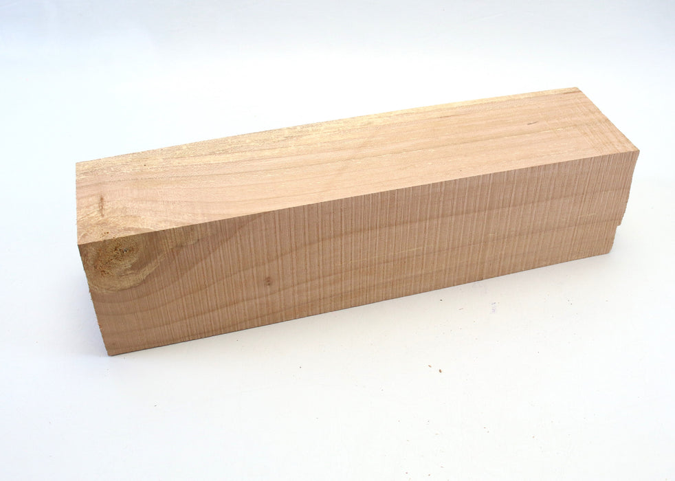 Maple Spalt Peppermill, Figured, 12.6" x 3.1" x 3.1" Thick - Stock #42385