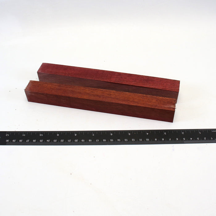 Purpleheart Spindle Bundle, 9.1" x 1" x 1" - Stock #42408