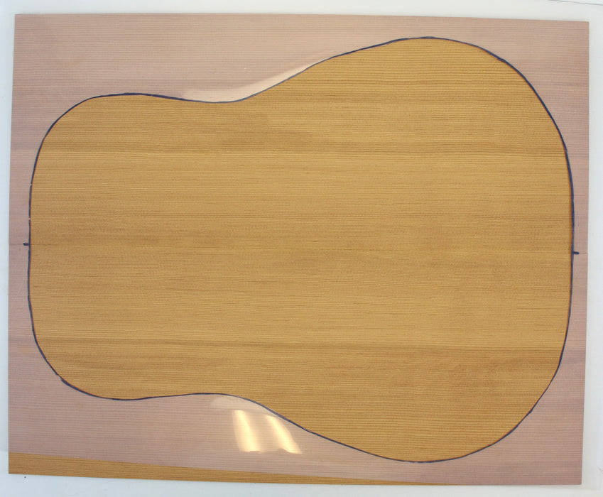 Engelmann Spruce, Dreadnought Acoustic top, Roasted - Stock #42428