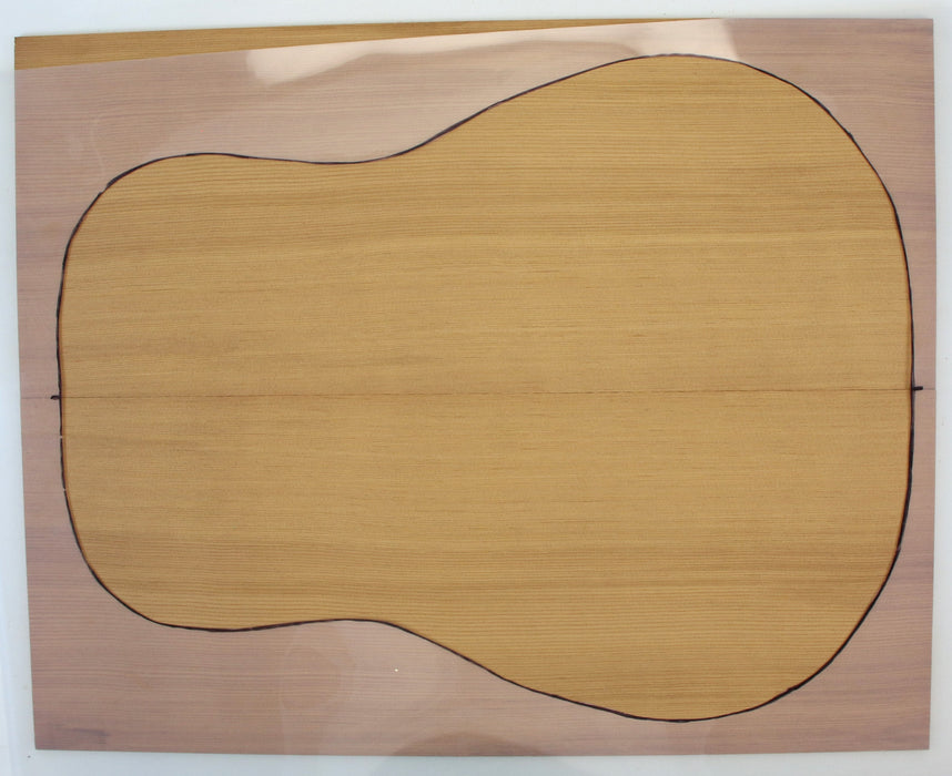 Engelmann Spruce, Dreadnought Acoustic top, Roasted - Stock #42426