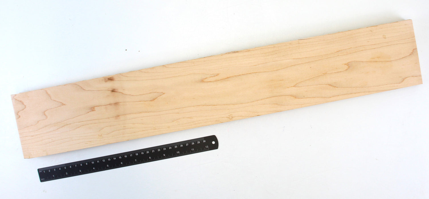 Eastern Rock Maple Neck Blank, 27.3" x 4.3" x 1" Thick - Stock #42450
