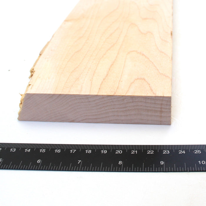 Eastern Rock Maple Neck Blank, 27.3" x 4.3" x 1" Thick - Stock #42450