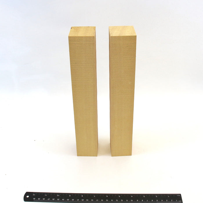 Yellowheart Spindle Bundle, 12" x 1.9" x 1.9" - Stock #42485