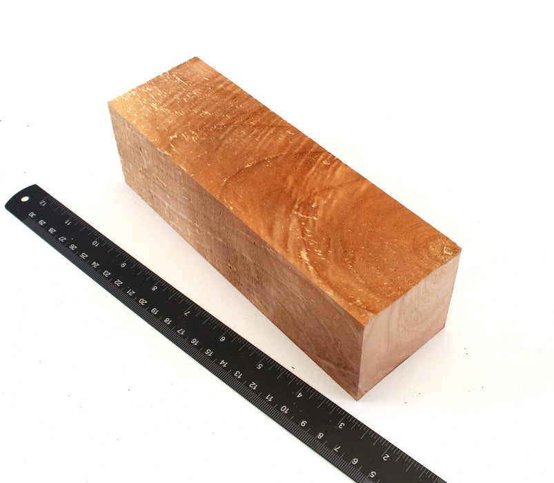 Maple Spalt Peppermill, Figured, 7.9" x 2.4" x 2.4" Thick - Stock #42492
