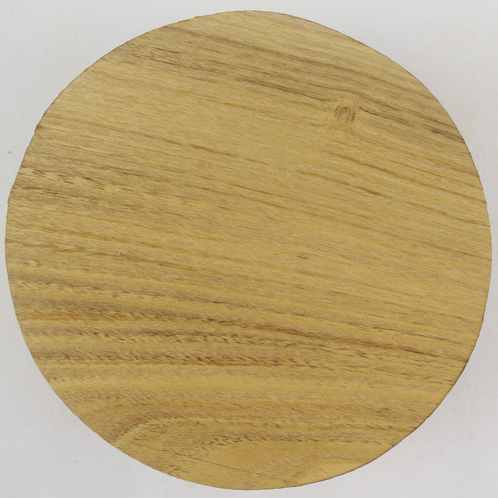 Robinia Round, 6.1" x 2.3" Thick  - Stock #41121