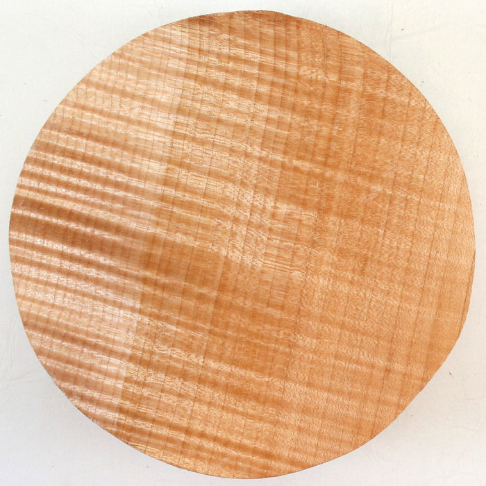 Maple Round, Highly Figured 7.1" x 2.2" Thick - Stock #42518