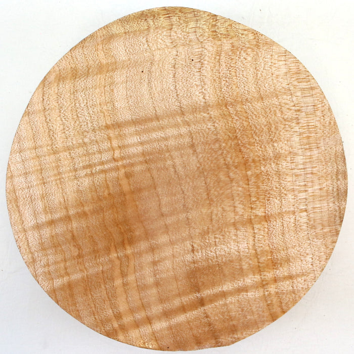 Maple Round, Highly Figured  7.9" x 2.6" Thick - Stock #42514