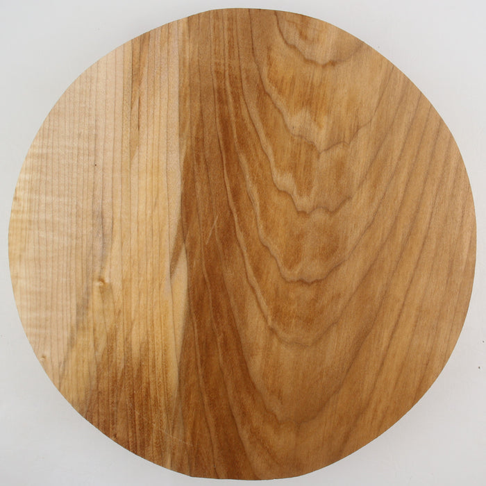 Maple Spalt Round, Figured, 13.7" x 2.3" Thick  - Stock #41188