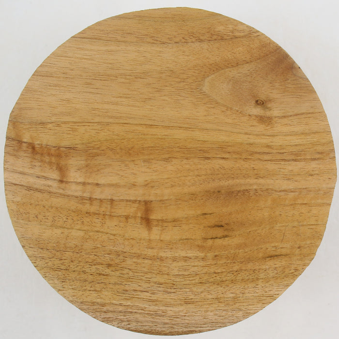 English Walnut Round, 6.1" x 2.5" Thick - Stock #41234