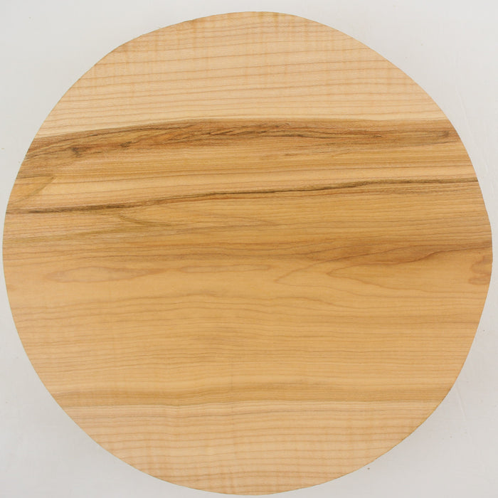 Maple Flame Spalt Round, Figured, 11.9" x 2.7" Thick  - Stock #41226