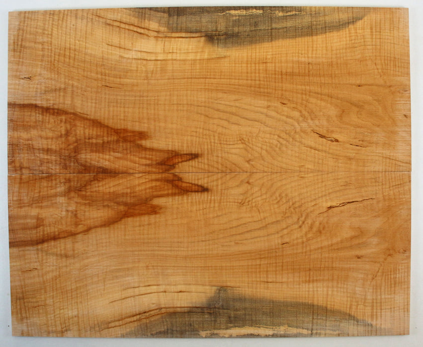 Chestnut Guitar Set, Very Highly Figured, 6.7mm (0.26") Thick - Stock #42622