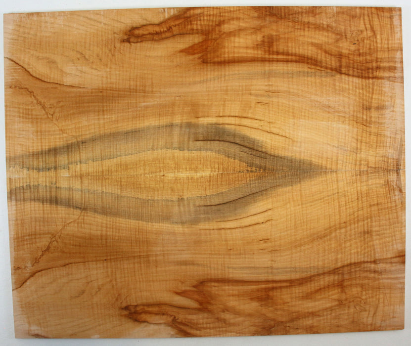 Chestnut Guitar Set, Very Highly Figured, 6.4mm (0.25") Thick - Stock #42623