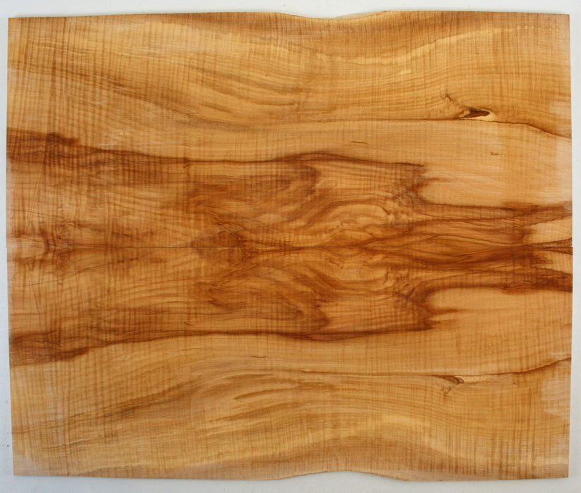 Chestnut Guitar Set, Very Highly Figured, 6.4mm (0.25") Thick - Stock #42624