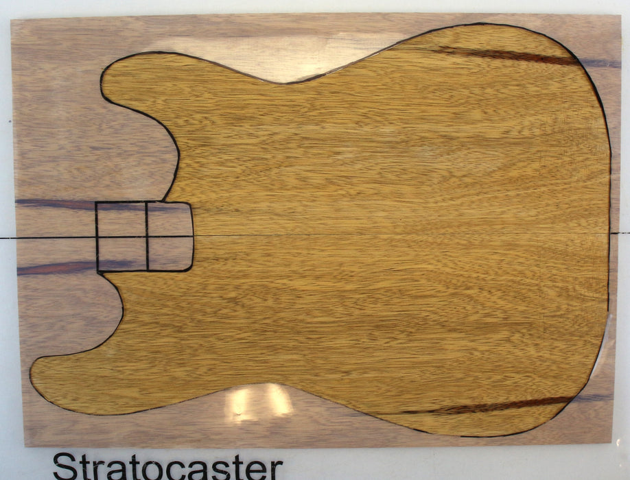 White Limba Guitar Set, 6.8mm(0.3") Thick - Stock #42609