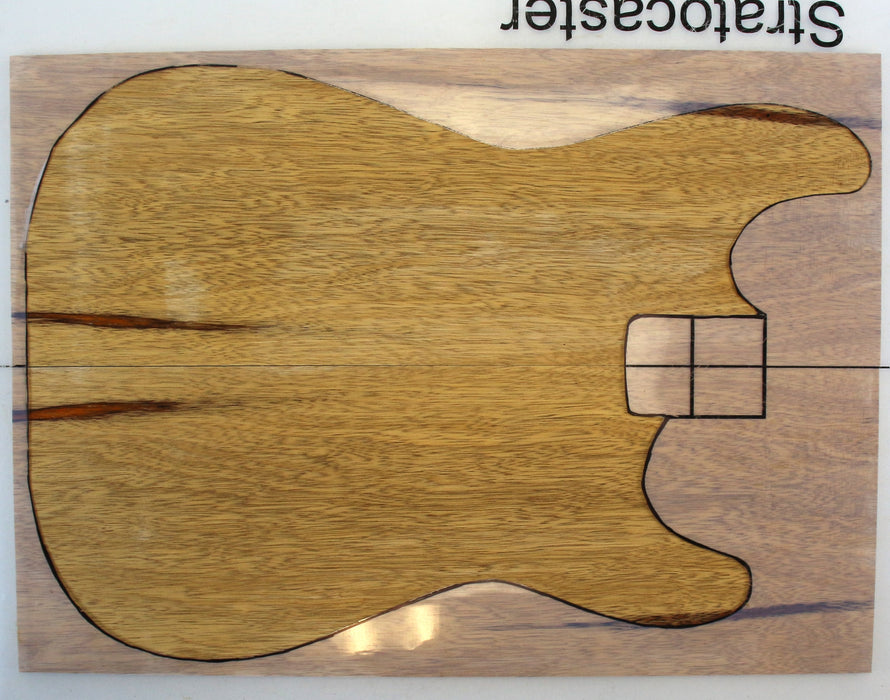 White Limba Guitar Set, 6.8mm(0.3") Thick - Stock #42609