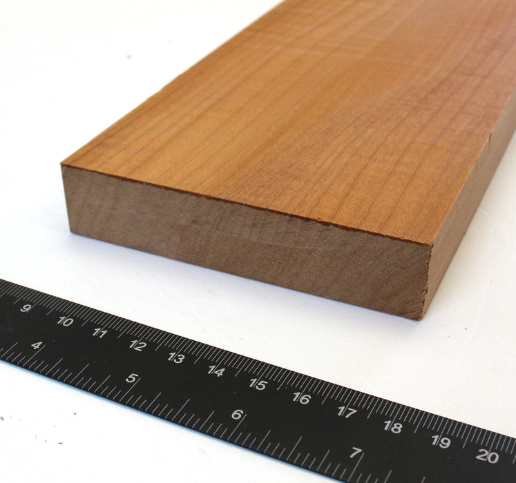 Maple Flame Roasted Neck Blank, 3A Highly Figured, 28.9" x 3.9" x .8" Thick - Stock #42664