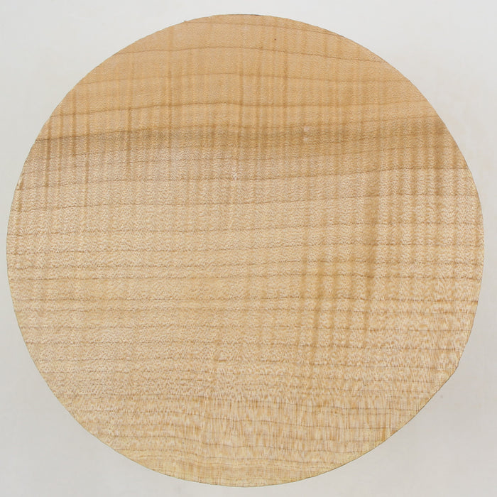 Maple Flame Round, Very Highly Figured, 6.0" x 3.5" Thick  - Stock #41288