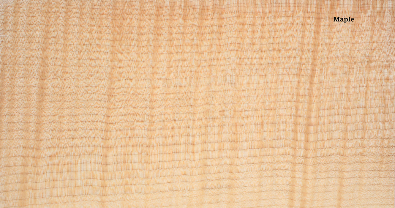 Maple Flame Guitar Fingerboard