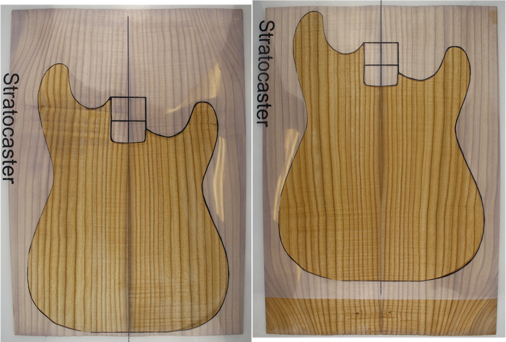 Chestnut Guitar Sets, Bundle of 2, 0.21" (5mm) Thick - Stock #41340