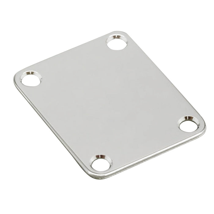 Gotoh Relic Neck Mounting Plate with Screws, Aged Chrome