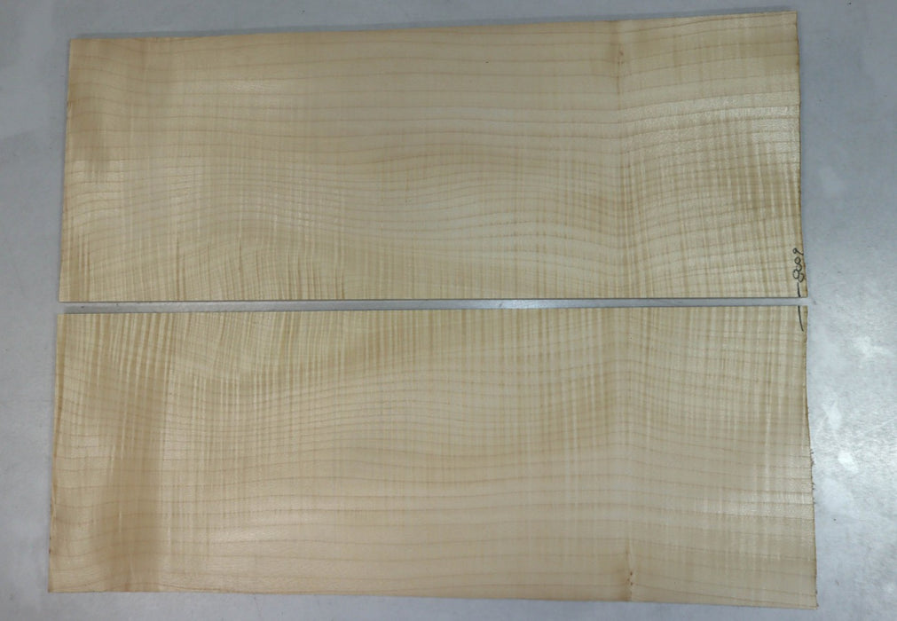 Maple Flame Guitar set, 0.23" thick (+3A FIGURED) - Stock# 2-9158