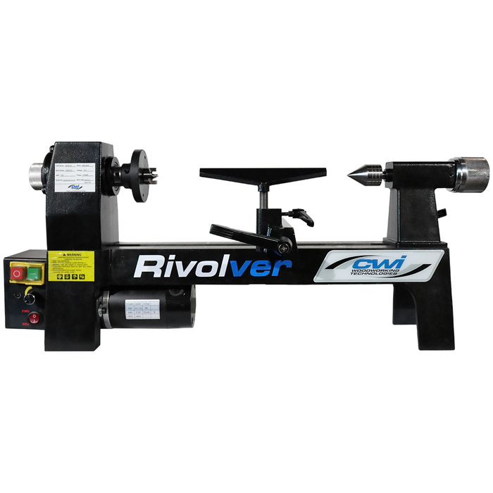 Rivolver 8" x 12" Vari-Speed Wood Lathe