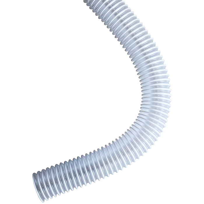 DustFX 2 1/2"X 10' Clear PVC Dust Hose