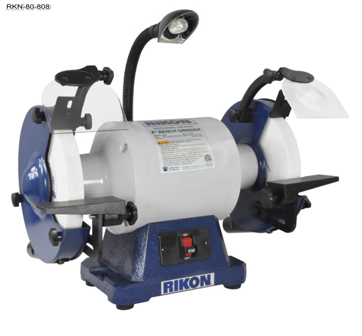 Rikon 1 HP Low Speed Bench Grinder — Cascadia Lutherie Supply Ltd.